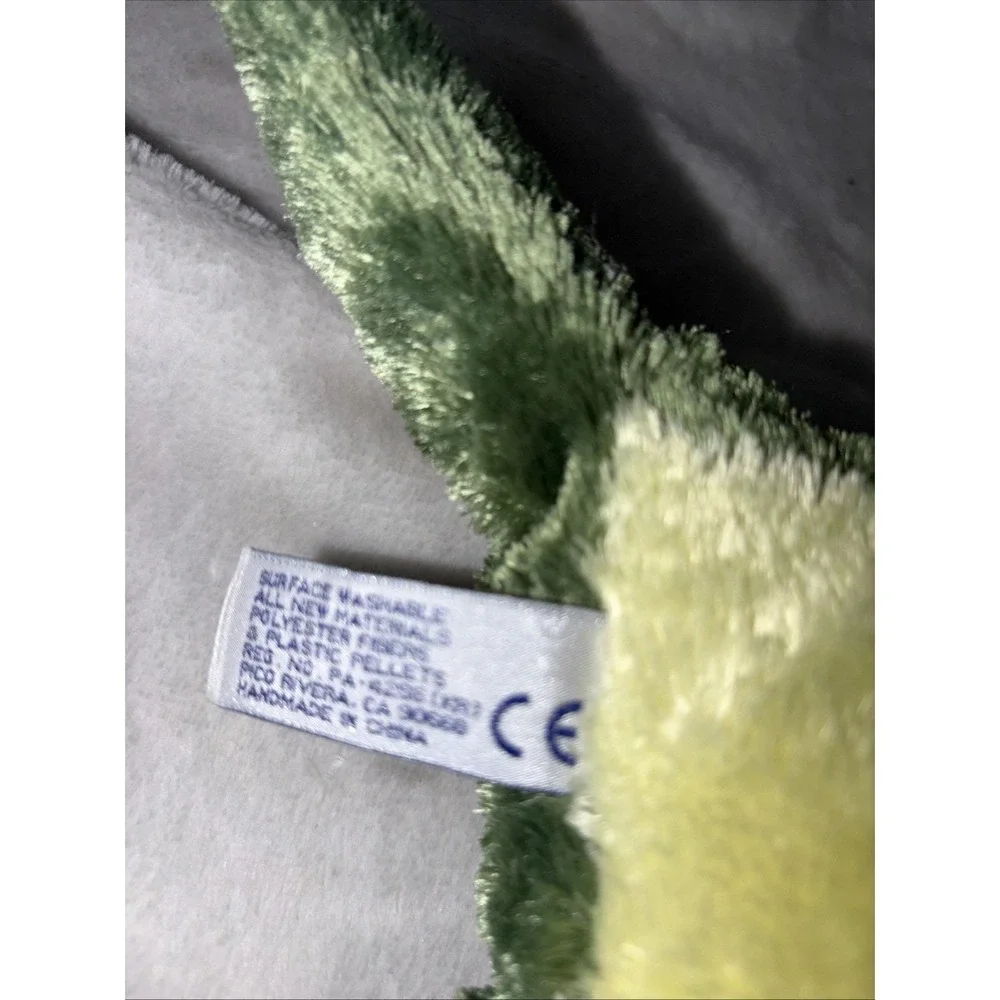 Vintage Aurora Green Alligator Plush Stuff Animal Collectible Retro Toy Kids 90s
